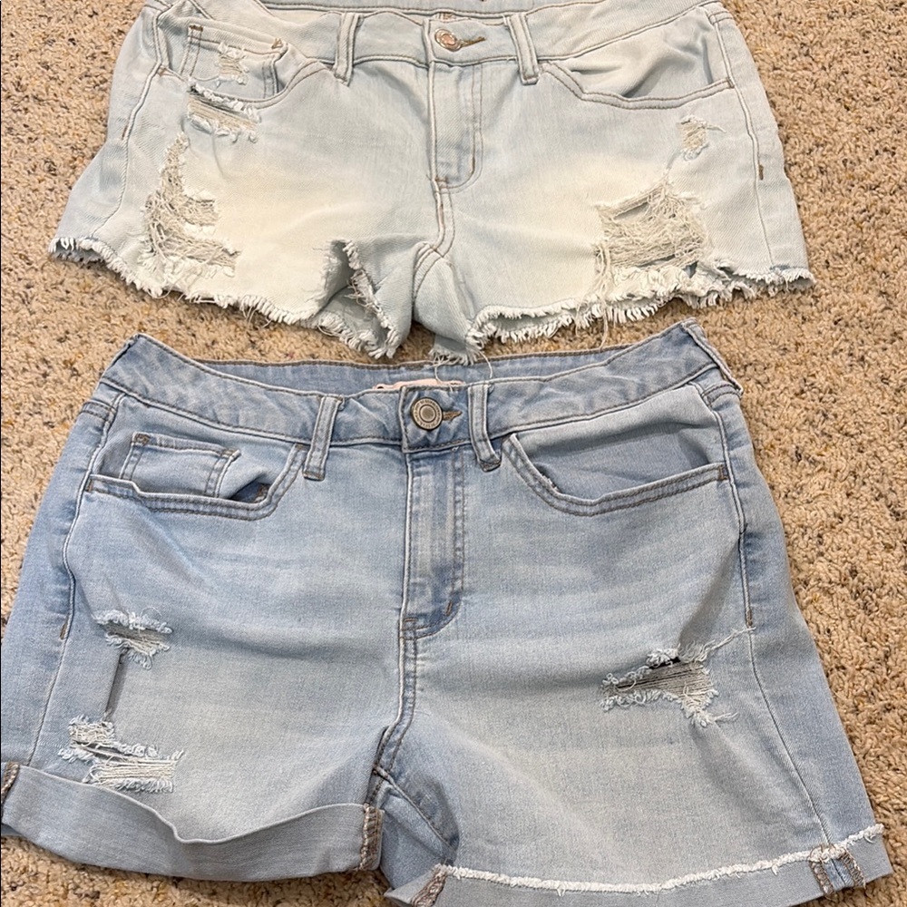 Lot of 2 SO Blue Jean Shorts 11/30
